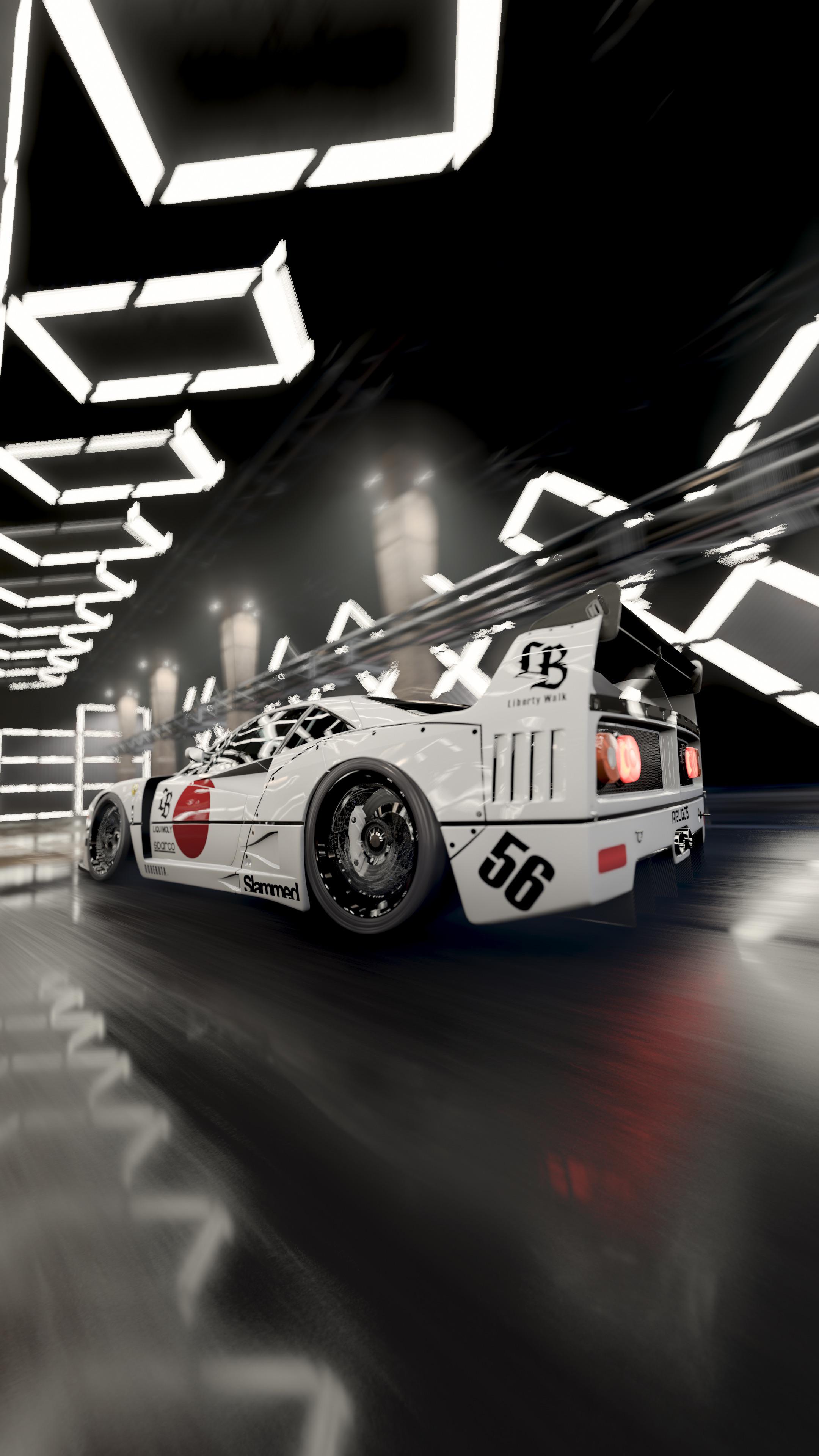 2160x3840 Ferrari F40 Liberty Walk