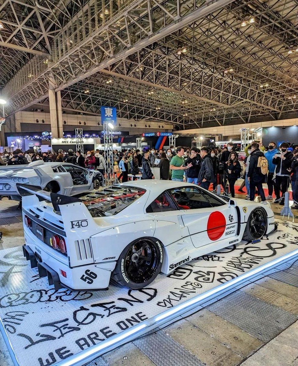 977x1200 First ever Liberty Walk Ferrari F40