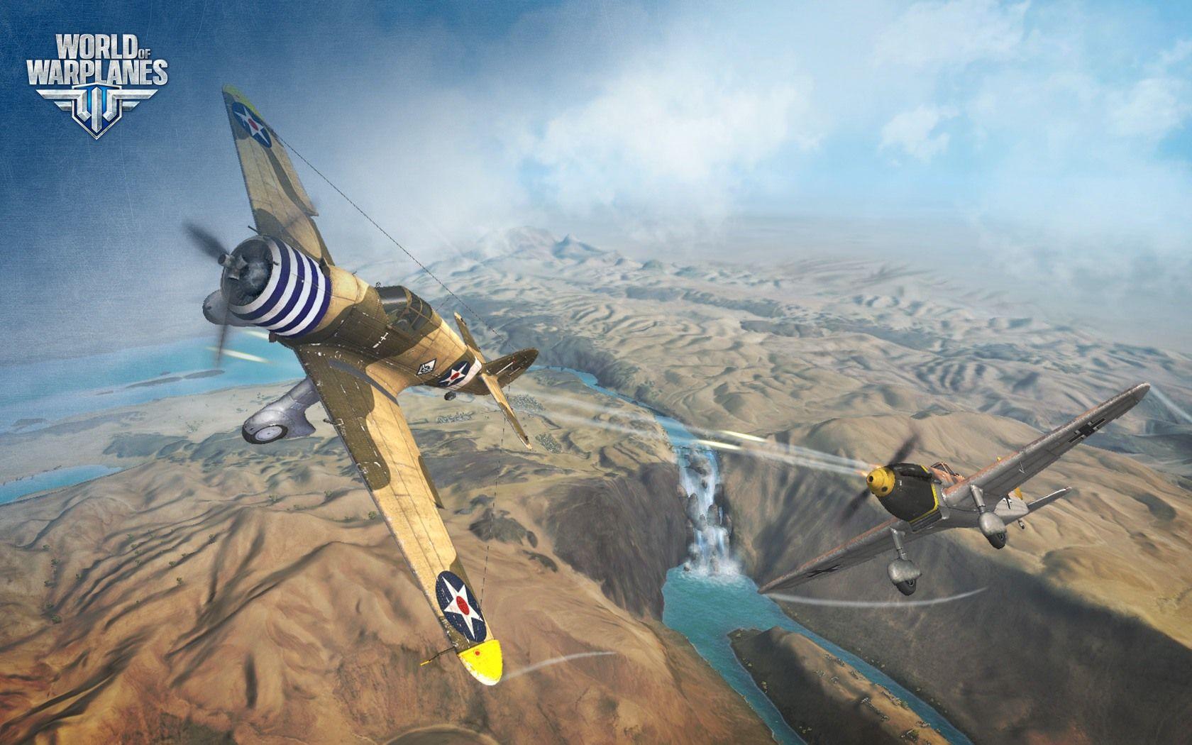 1680x1050 World of Warplanes game wallpaper Wallpaper