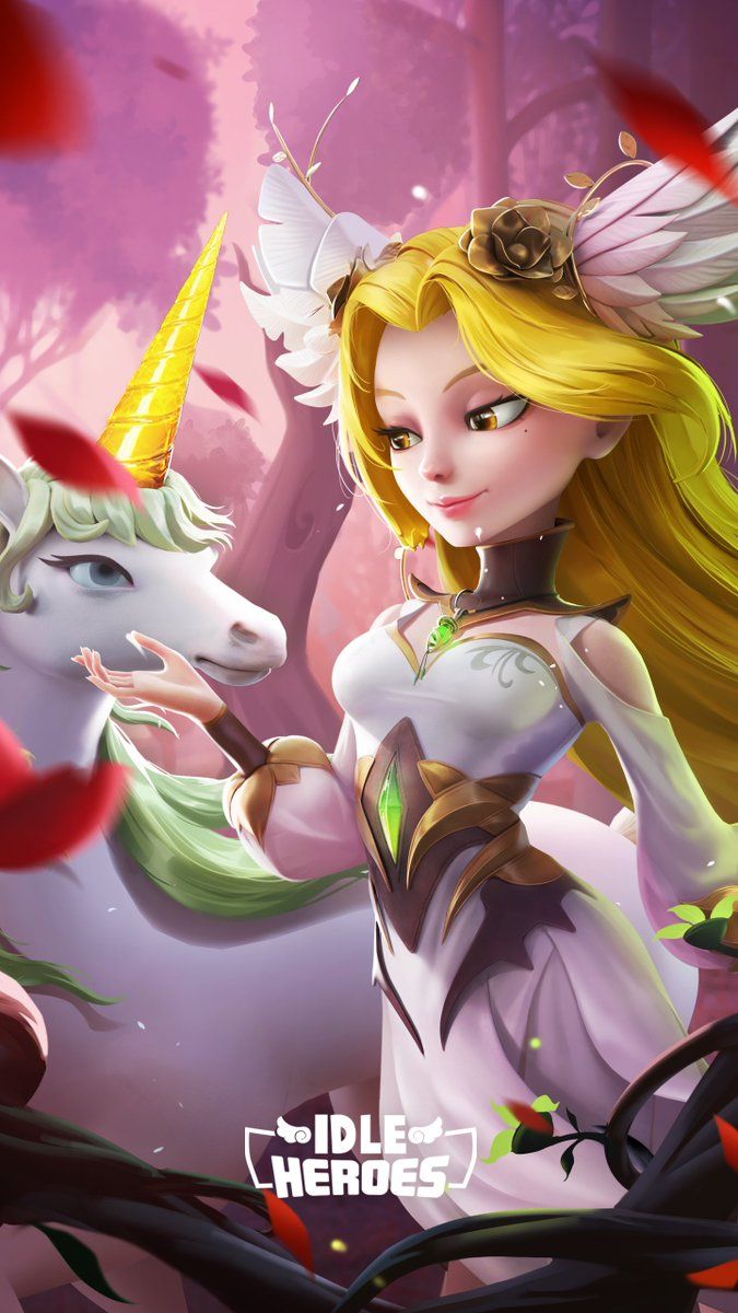 675x1200 ❤️Idle Wallpaper❤️ Dear Idlers, do you notice that the loading screen has been changed? Lutz prepare the fabulous wallpaper for you! Don't forget to show here if you use them. #idleheroes #wallpaper #