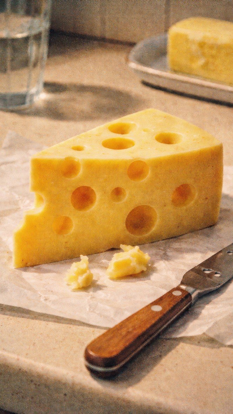 800x1422 Swiss Block Cheese Image Wallpaper