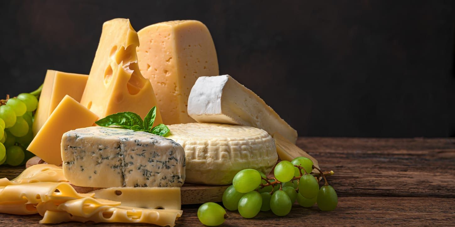 1448x724 Types of Cheese (With Picture)