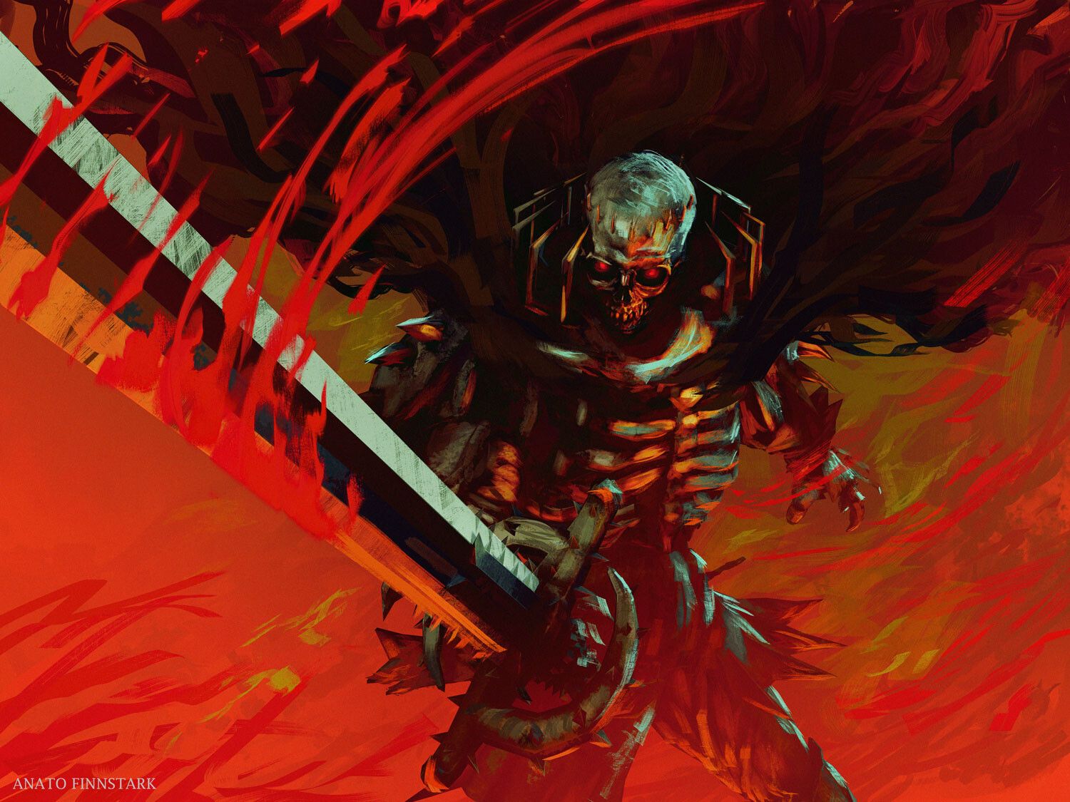 1500x1125 Anato Finnstark knight ( Berserk )