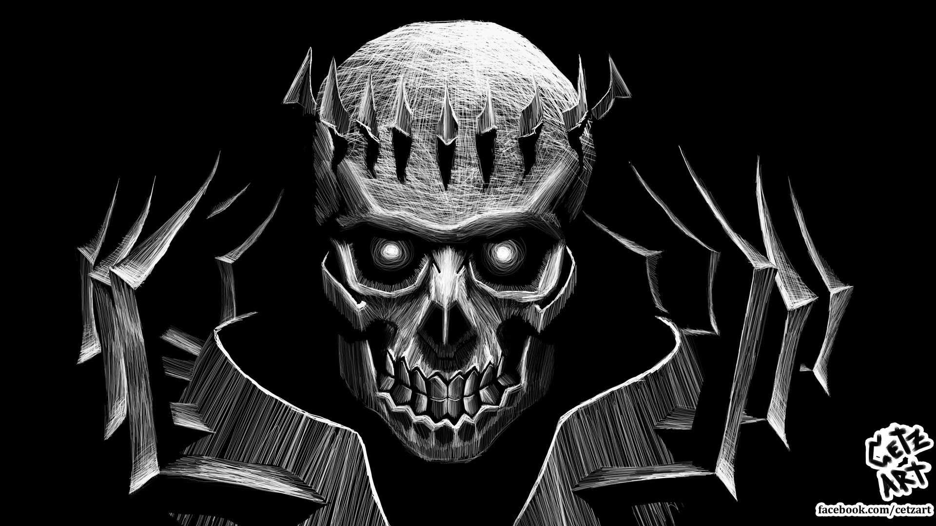1920x1080 Berserk Skeleton Wallpaper