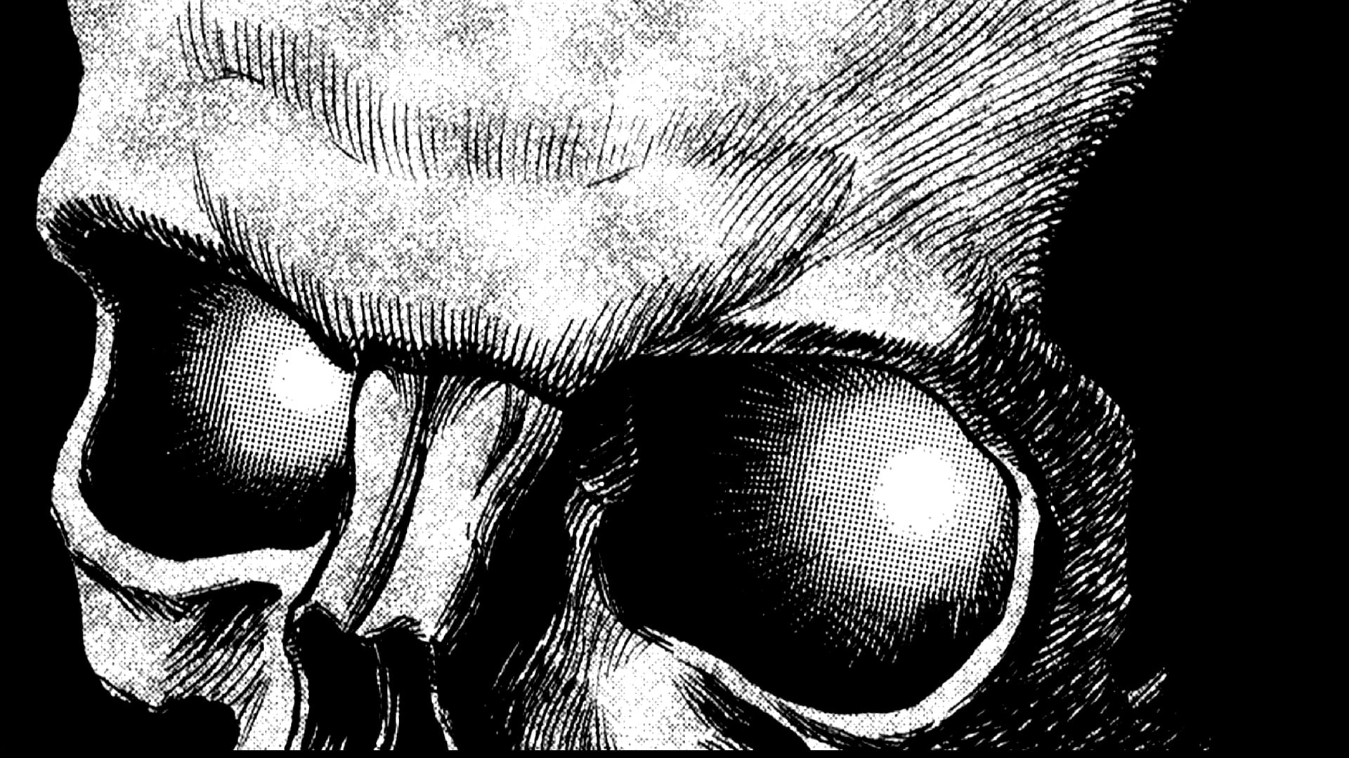 1920x1080 Skull illustration, Kentaro Miura, Berserk, Skull Knight HD wallpaper
