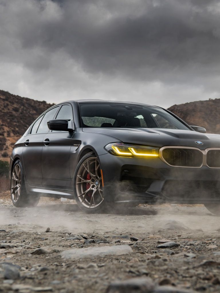 768x1024 BMW M5 CS Wallpaper 4K, 5K, 8K