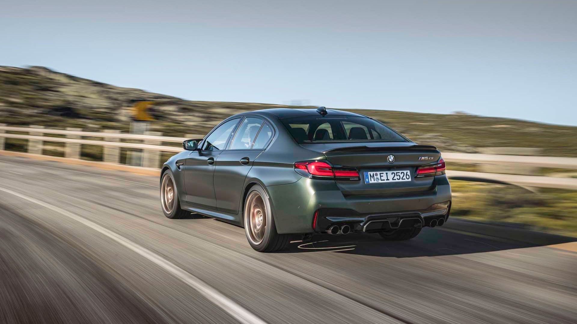 1920x1080 Preview: 2022 BMW M5 CS arrives with 627 horsepower and 230 pounds of weight savings