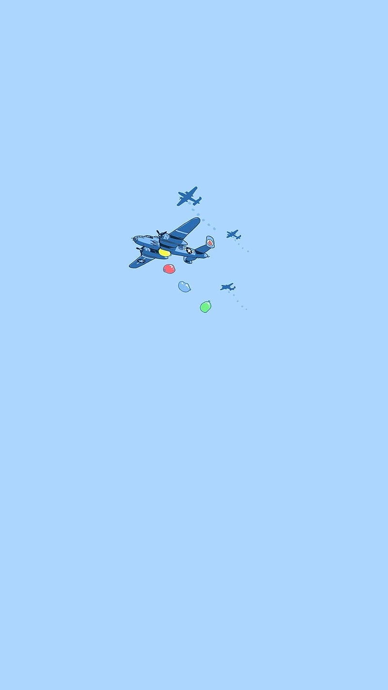 800x1422 Flying Aeroplane Art, fly, sky, flying machine, lockscreen, background, HD phone wallpaper