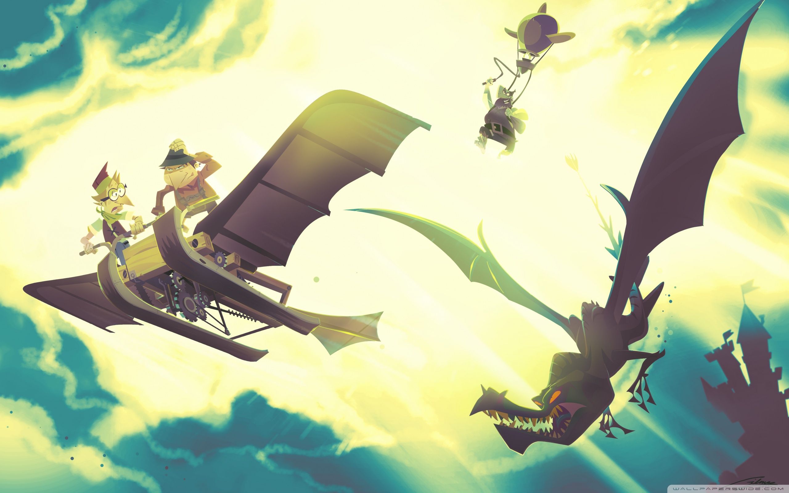 2560x1600 Flying Machine 4K UHD Wallpaper for UltraHD Desktop and TV : Widescreen and UltraWide Display : Smartphone and Tablet Devices