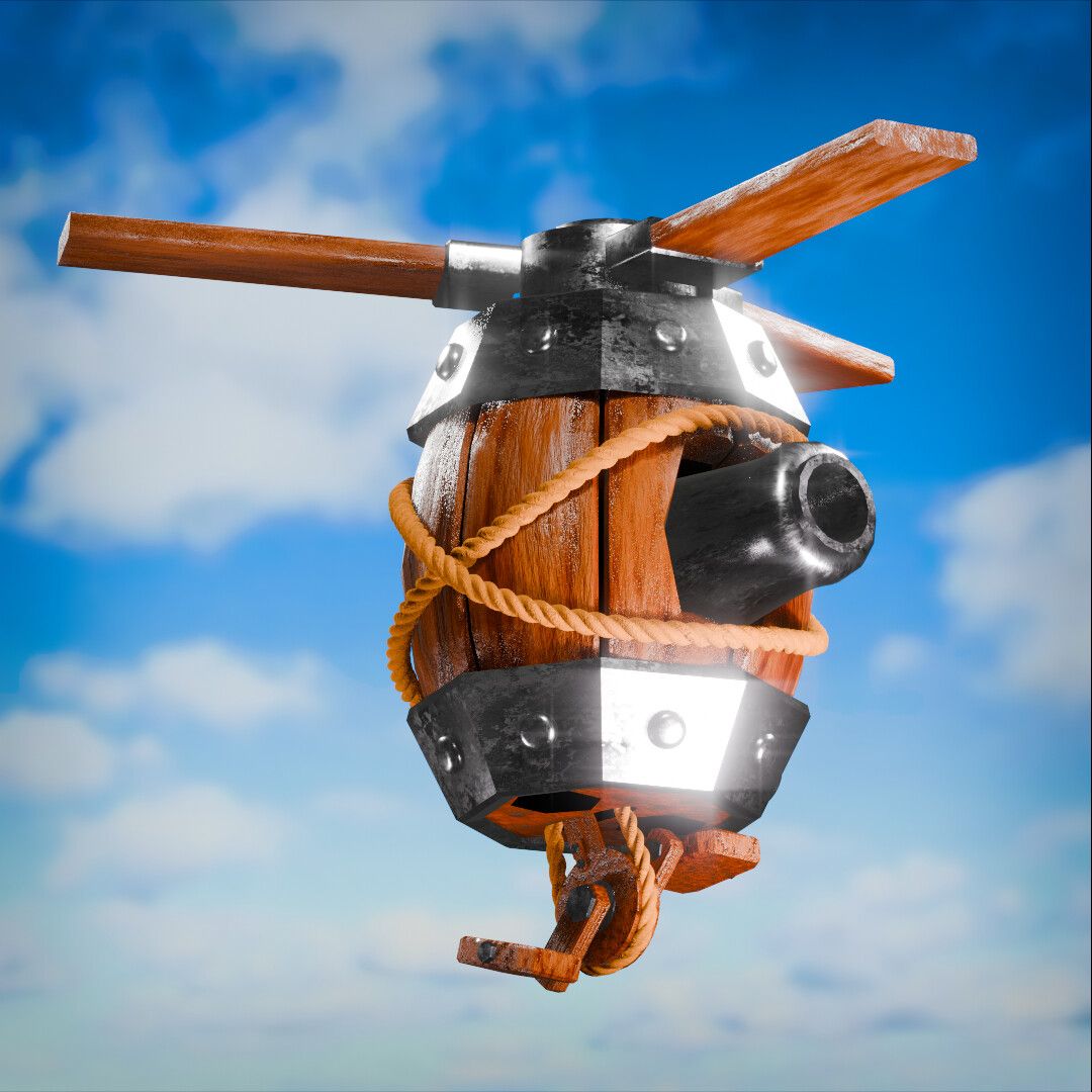 1080x1080 Flying Machine (Clash Royale)