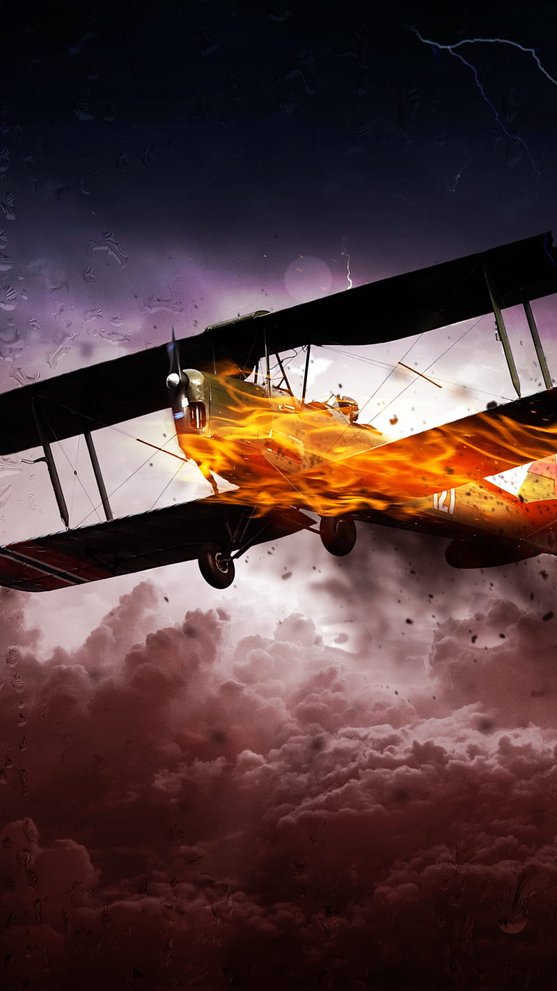 800x1422 HD flying machine wallpaper