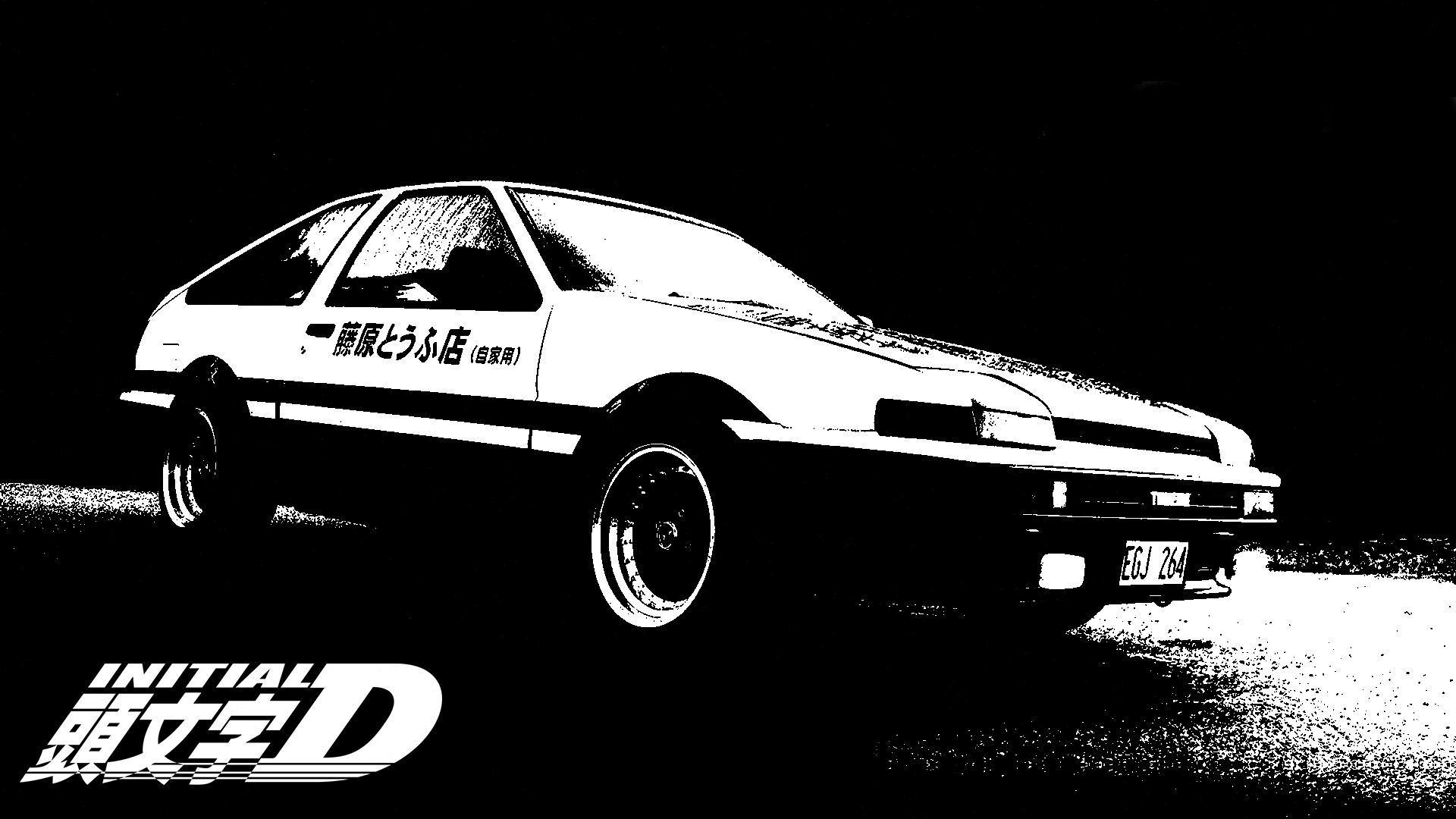 1920x1080 AE86 (Initial D)