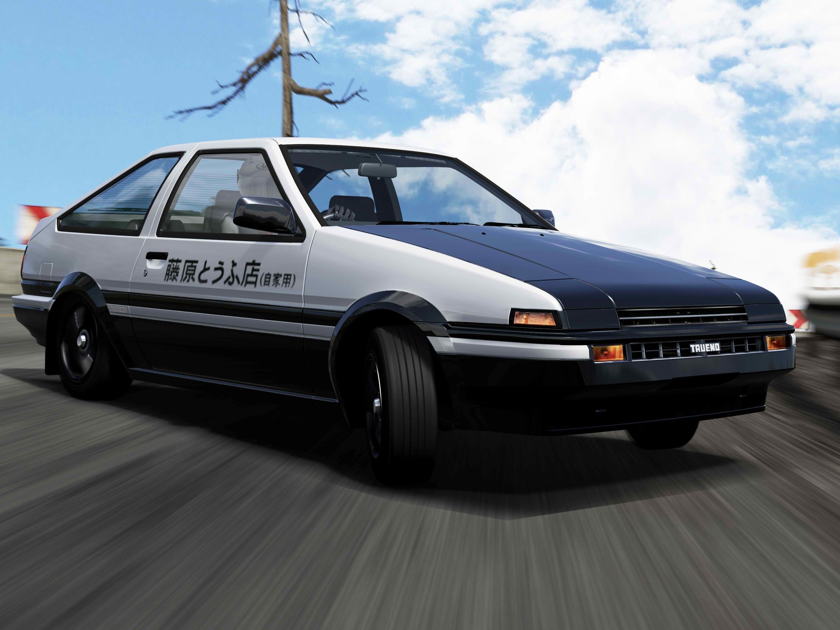 2880x2160 Toyota AE Initial D Wallpaper HD / Desktop and Mobile Background