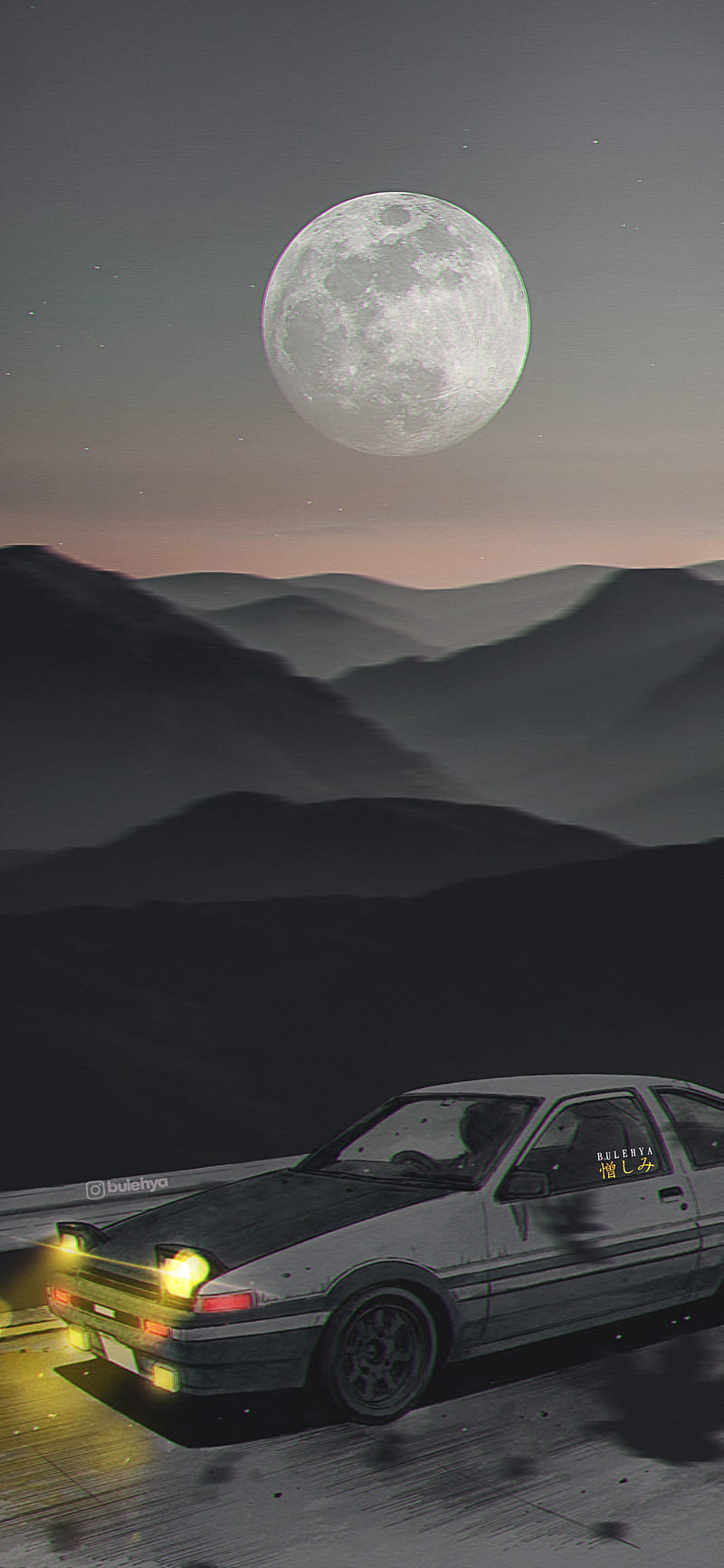 800x1732 Initial D AE takumi, initiald, toyota, HD phone wallpaper