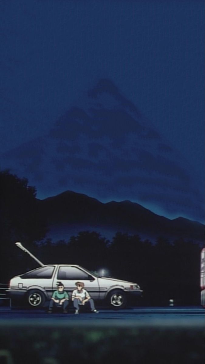 675x1200 Initial D Wallpaper