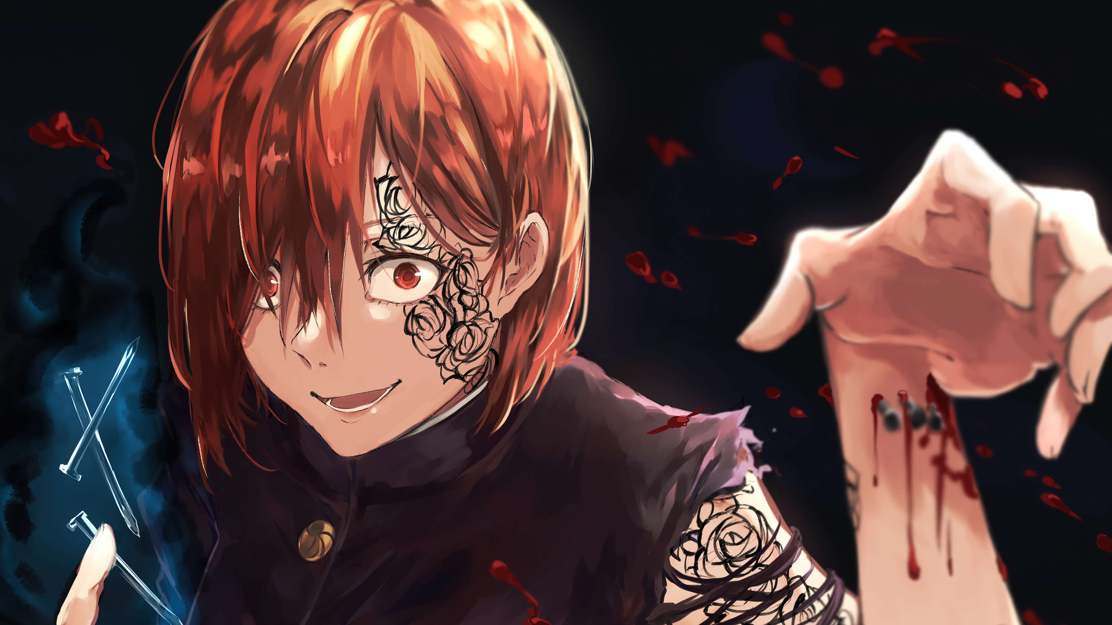 3840x2160 Nobara Kugisaki Cursed Jujutsu Kaisen Anime Wallpaper 4k for Desktop