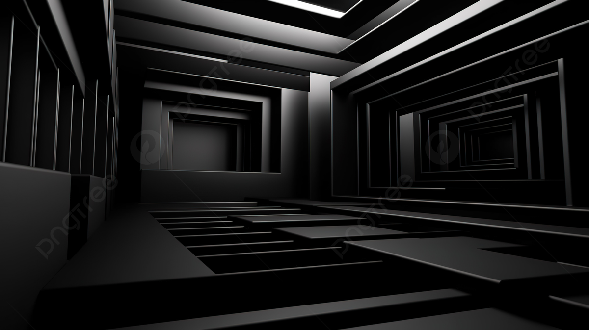 1200x673 Black And White Futuristic Architectural Architecture, 3D Render Black Perspective Geometric Abstract Shapes Background For Business Card Website Banner, HD Photography Photo, Abstract Background Image And Wallpaper for Free Download