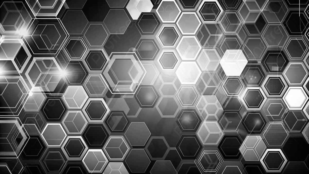 1200x675 Futuristic Black Hexagonal Mosaic, Black Texture, Hexagonal, Futuristic Background Image And Wallpaper for Free Download