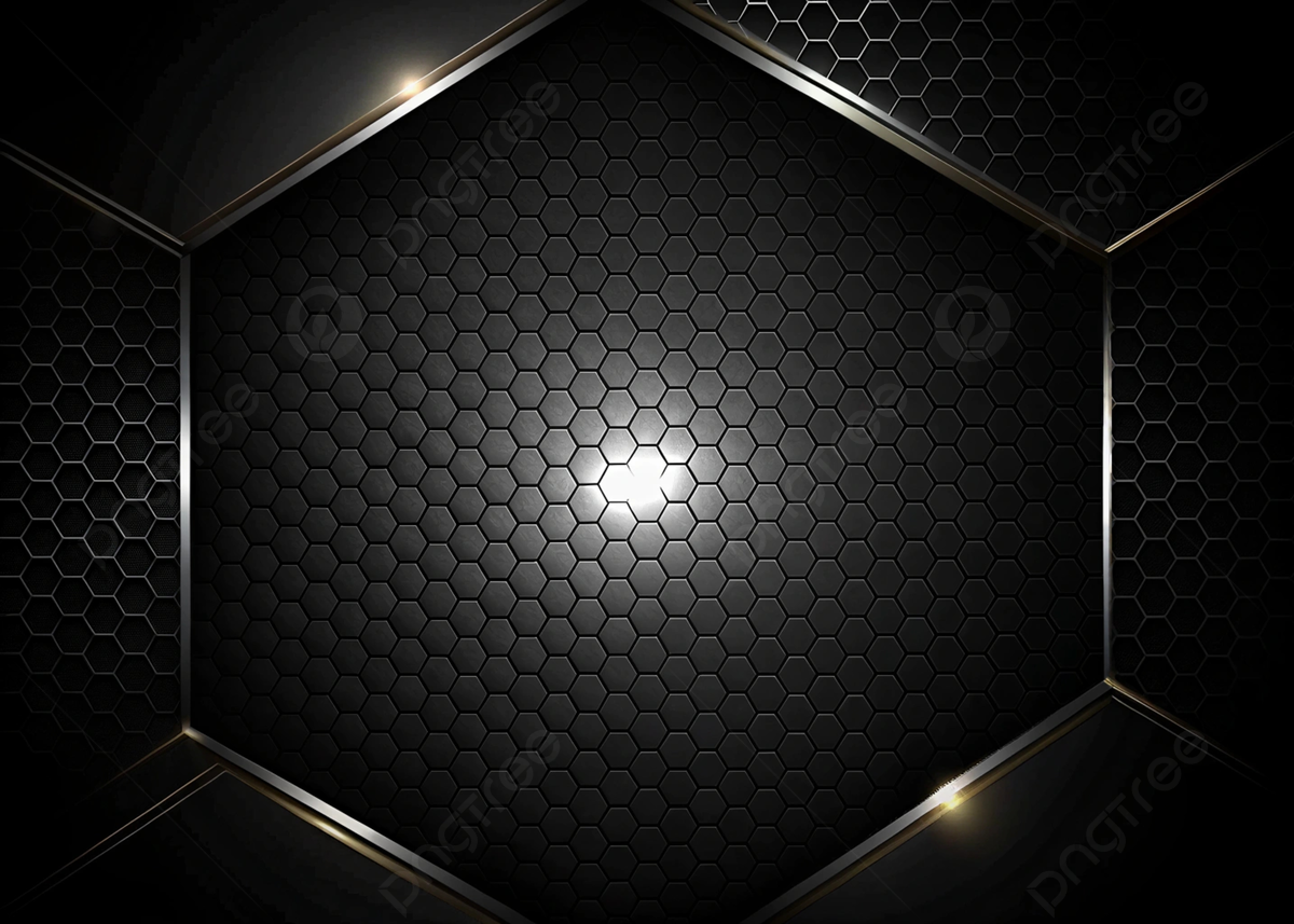 1200x857 Futuristic Tech Inspired Black And Silver Pattern, Black Llic, Hexagonal Texture, Abstract Background Background Image And Wallpaper for Free Download