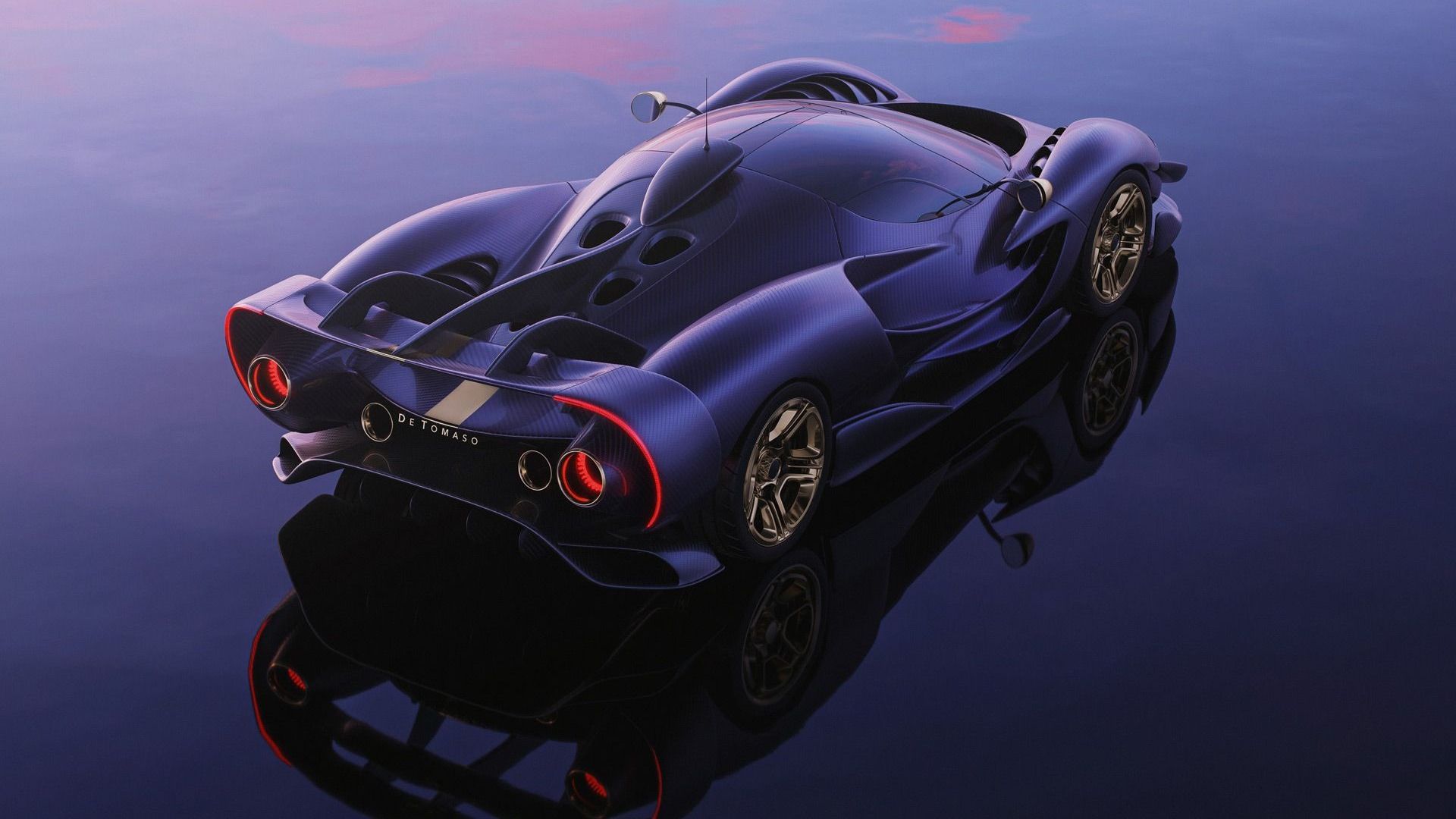 1920x1080 De Tomaso Follows Up P72 With New P900 V 12 Hypercar