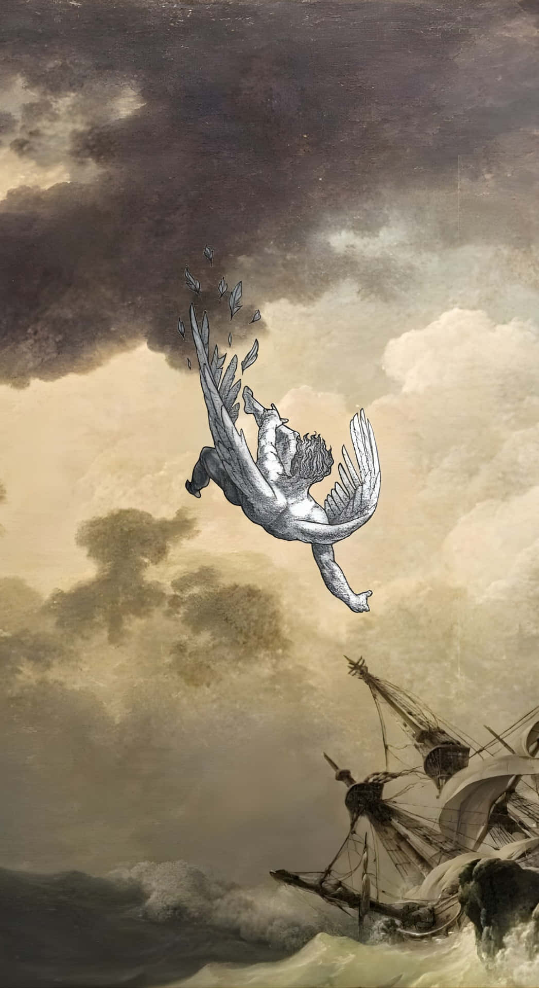 1047x1920 Icarus Wallpaper