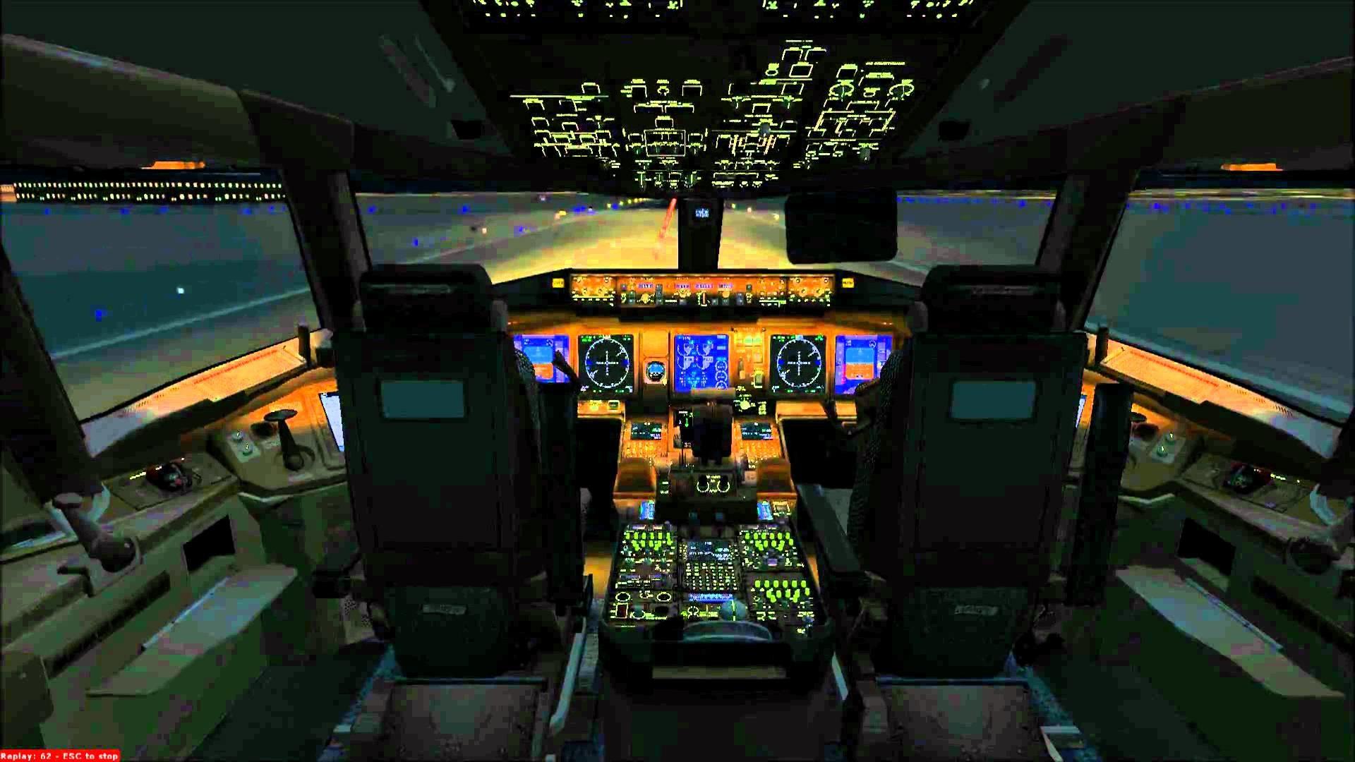 1920x1080 Boeing 777 Cockpit Wallpaper