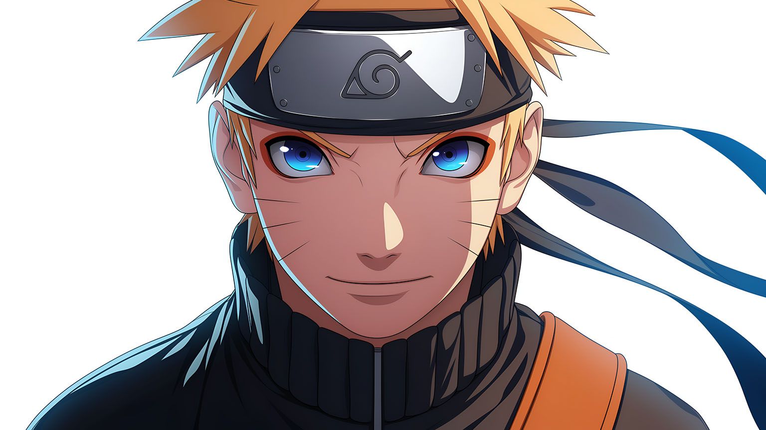 1536x864 Determined Face Naruto Anime Close Up Wallpaper