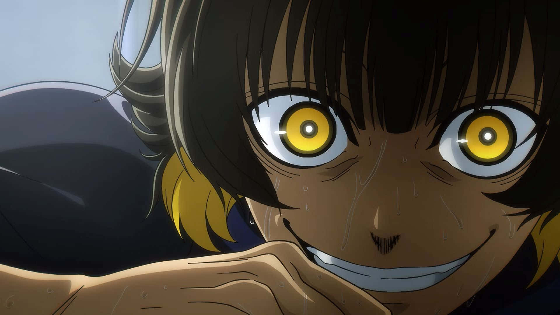 1920x1080 Download Intense Anime Character Close Up Wallpaper