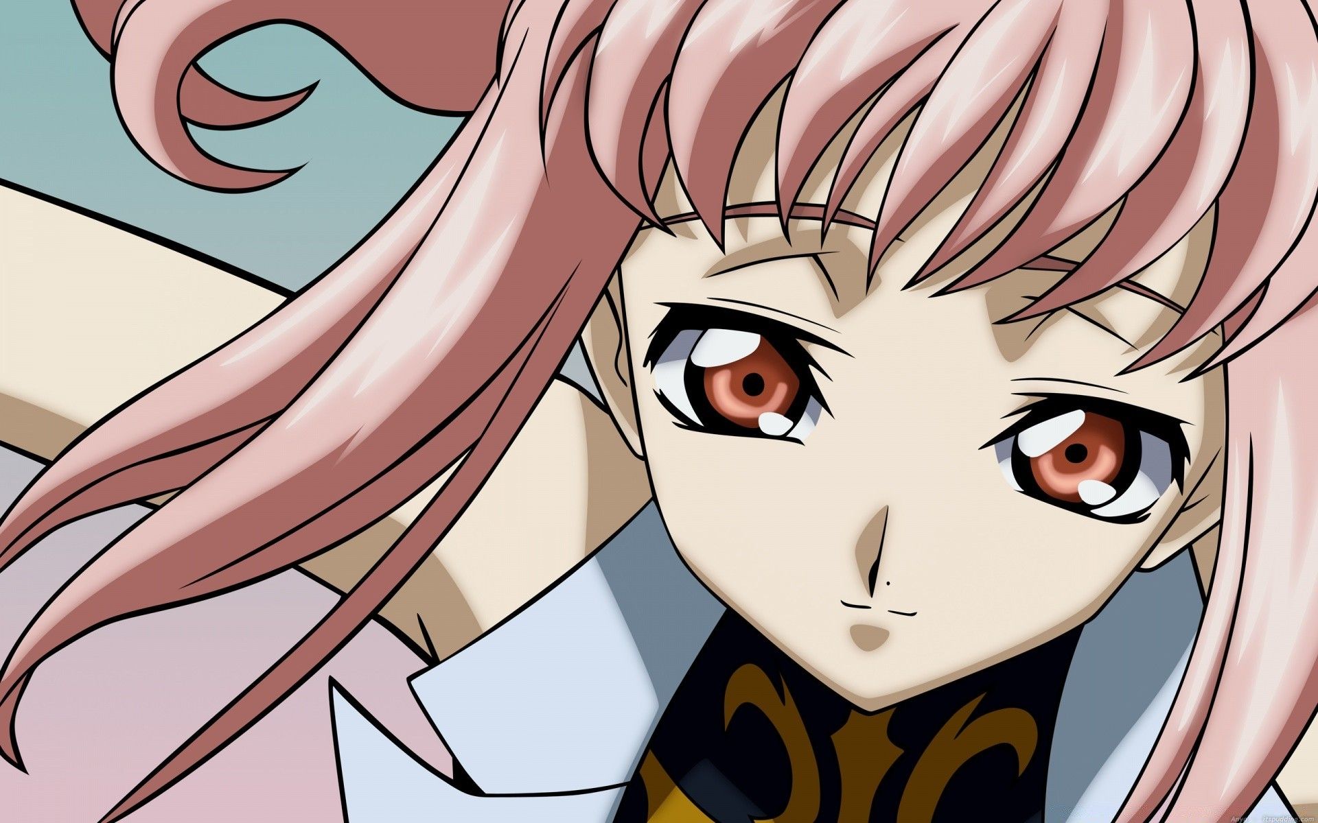 1920x1200 Anime girl s face close up