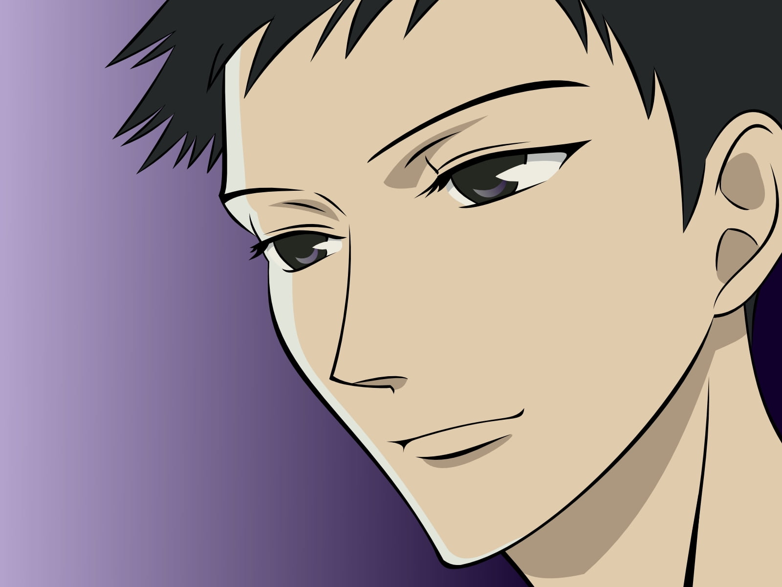 1600x1200 Male Anime Character Close Up Photo HD Wallpaper