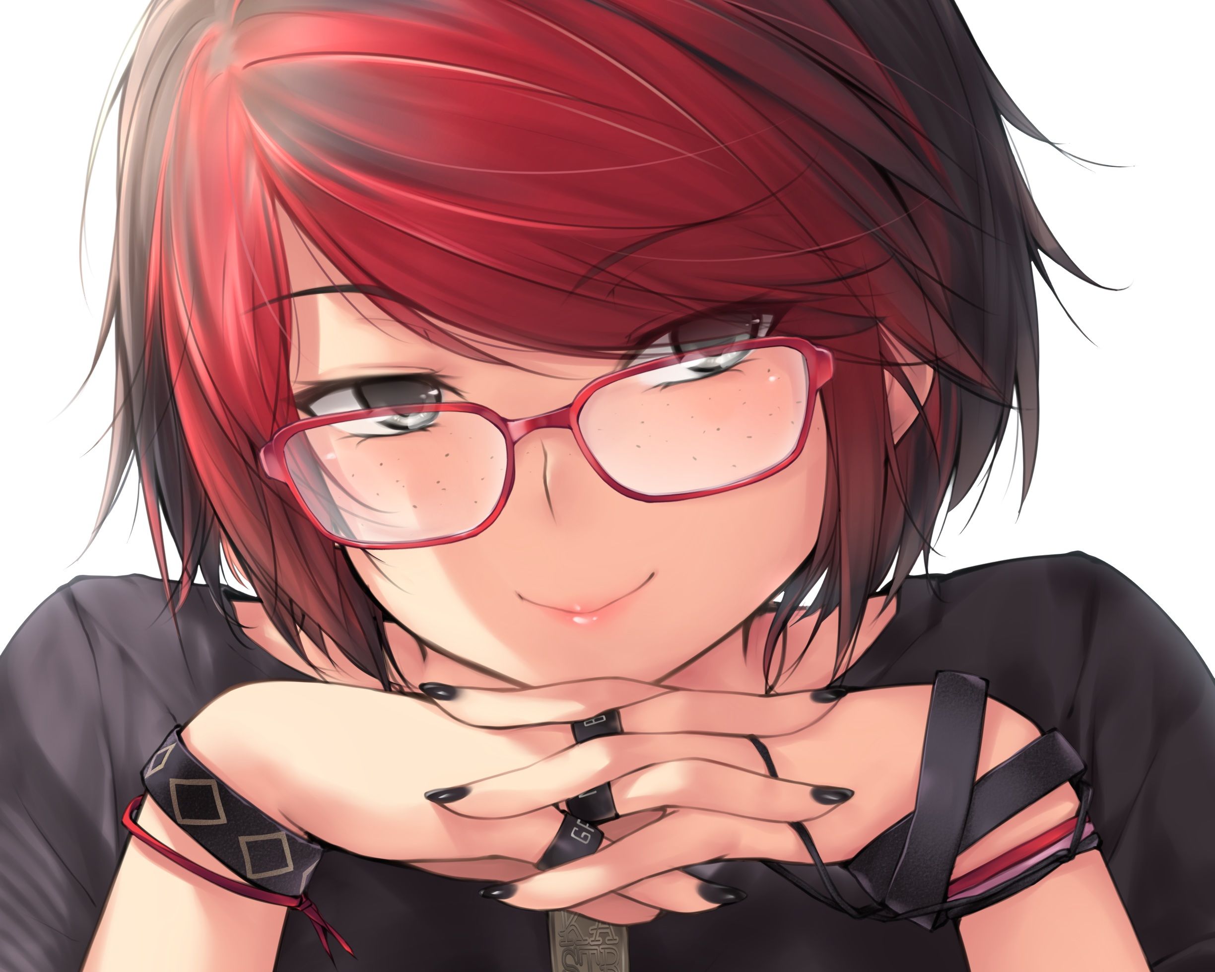 2448x1958 Anime Girl Close Up Wallpaperx1958