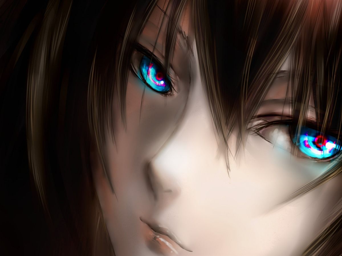 1200x900 Anime Kyoukai Eyes Girl Art HD Wallpaper