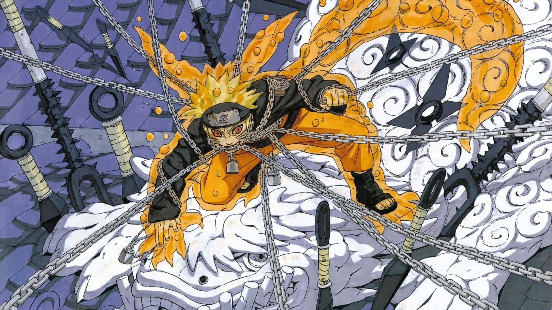 1920x1080 Download Cool Naruto Desktop Raging Jinchuriki Wallpaper