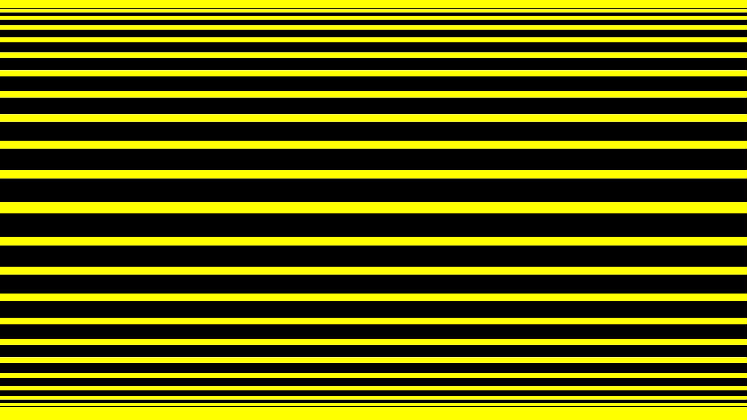 2560x1440 Yellow n Black Lines 1440P Resolution Wallpaper, HD