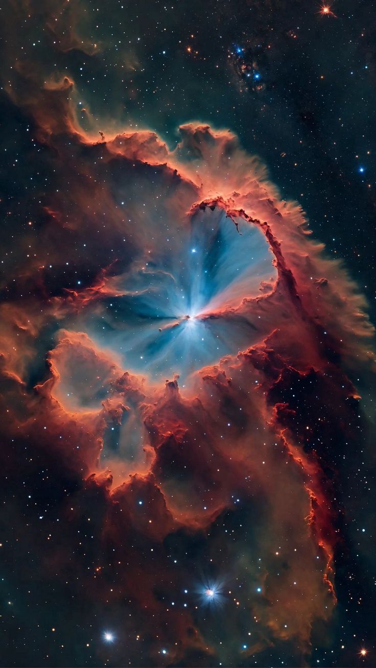 736x1308 Wallpaper nebula, 8k, telescope, 4k, galaxy, universe, Space 4K by LAROZ. Download wallpaper nebula, 8k, telescope, 4k, galaxy, universe for free