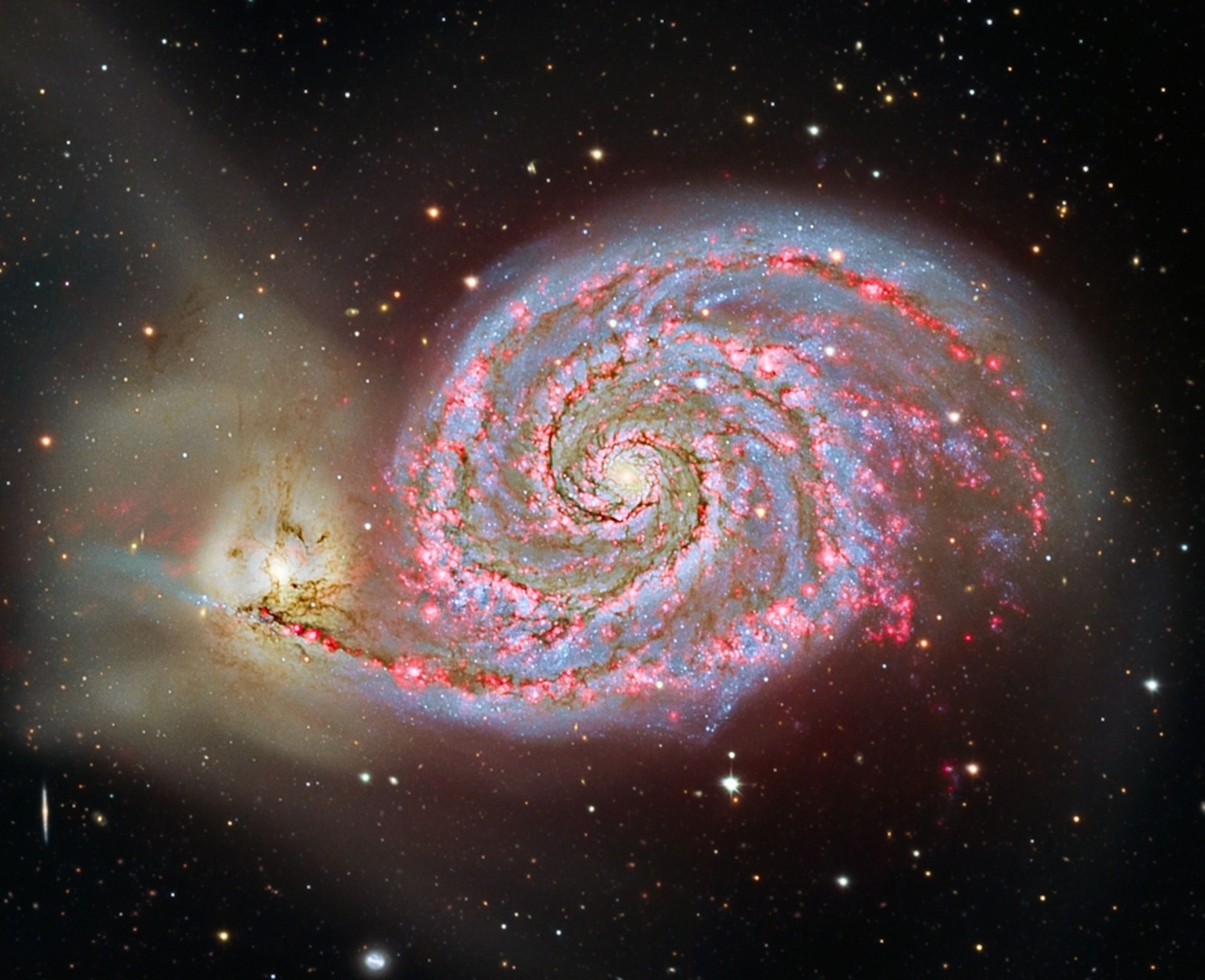 3072x2498 Space Photo This Week: Hayabusa Fireball, Whirlpools