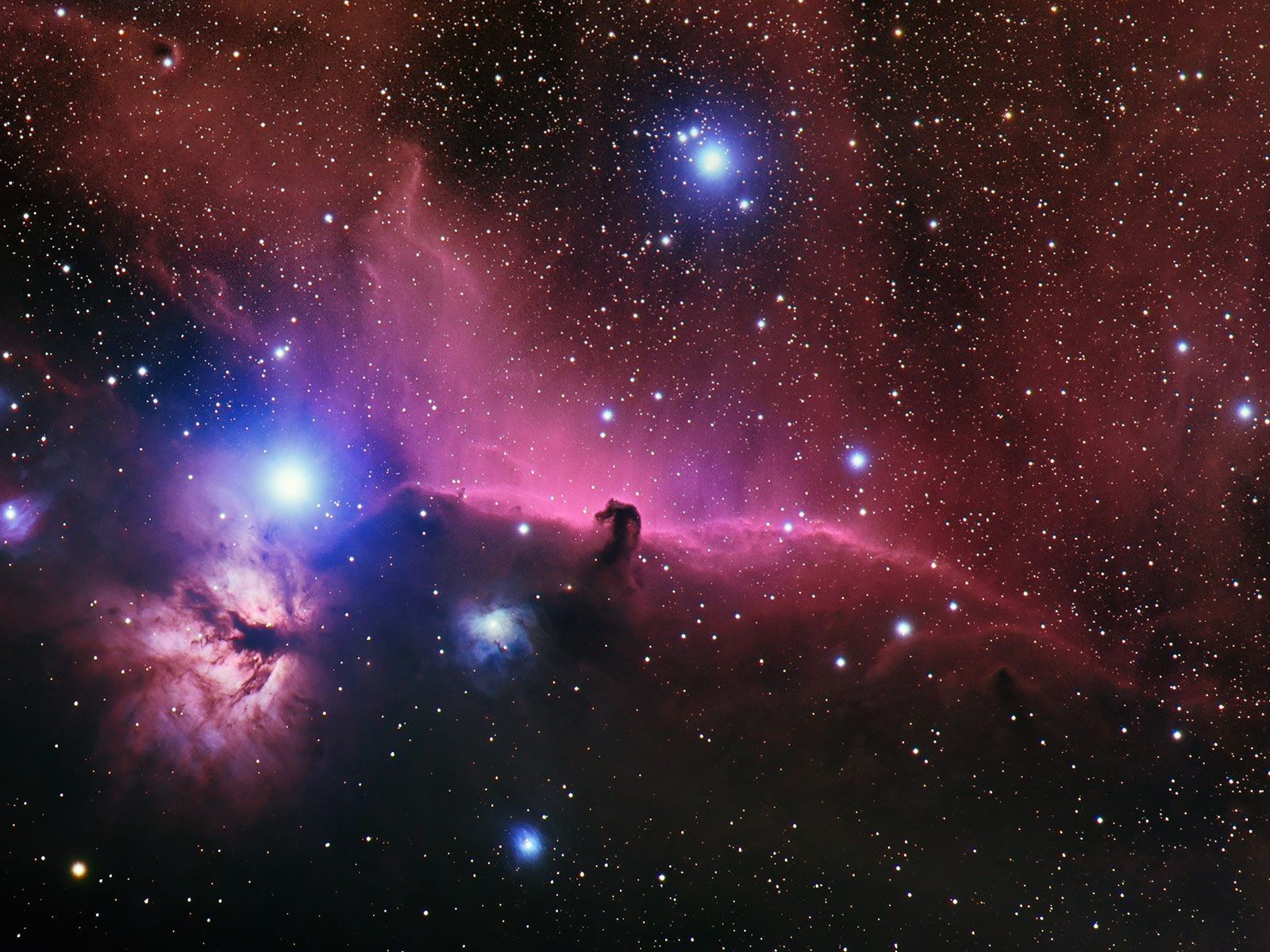 1600x1200 Horsehead Nebula Region Barnard 33 Space Life Desktop