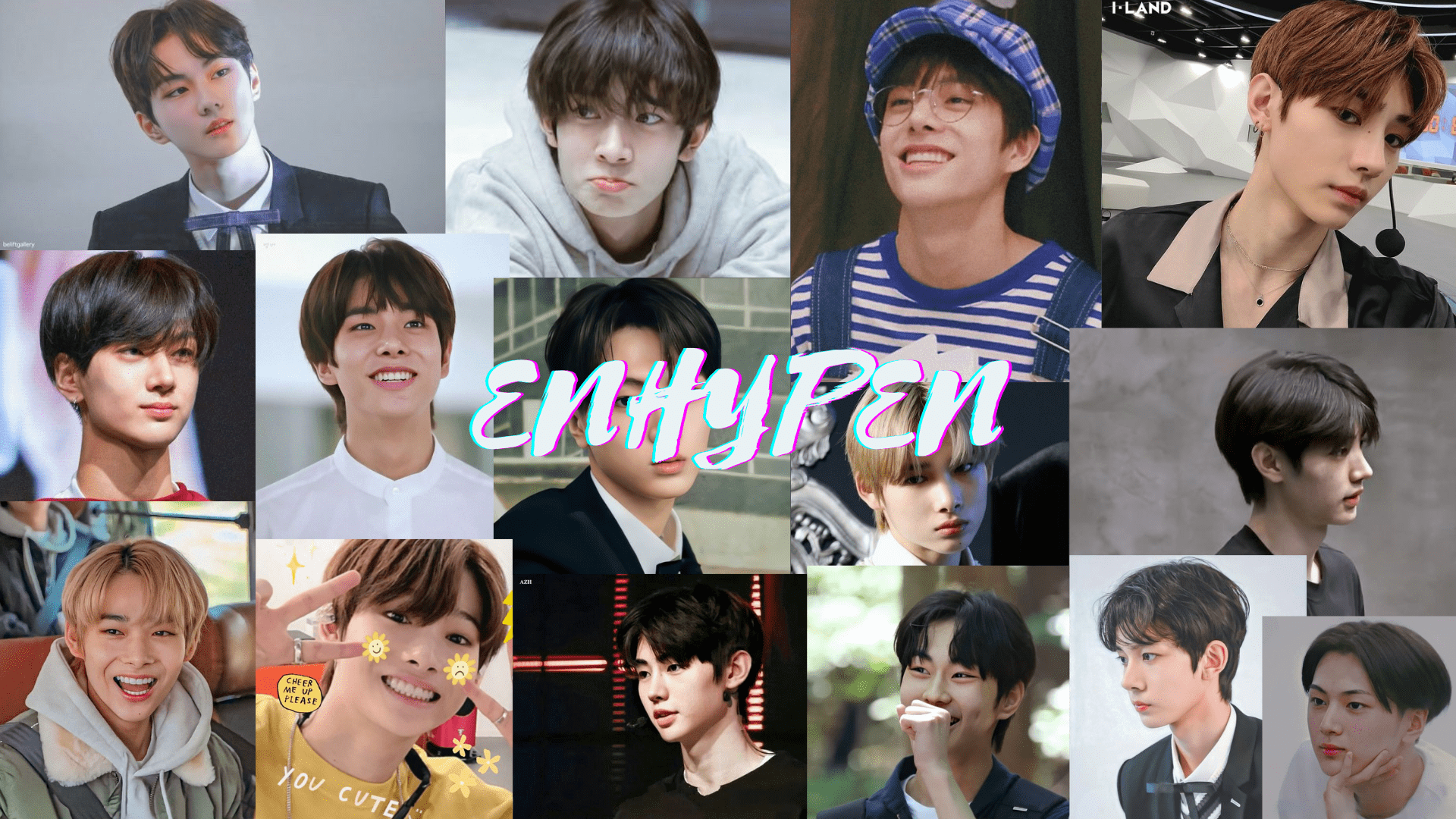 1920x1080 Enhypen Cute Desktop Wallpaper