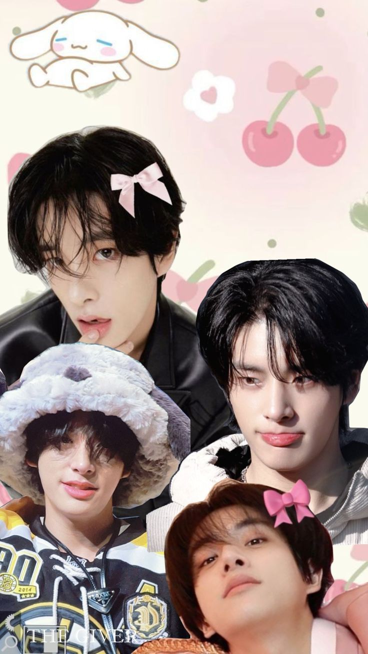 736x1308 King of cuteness ( besides sunoo ) Jake!!! #Jake #enhypen #wallpaper #cute #pinkbow #aesthetic