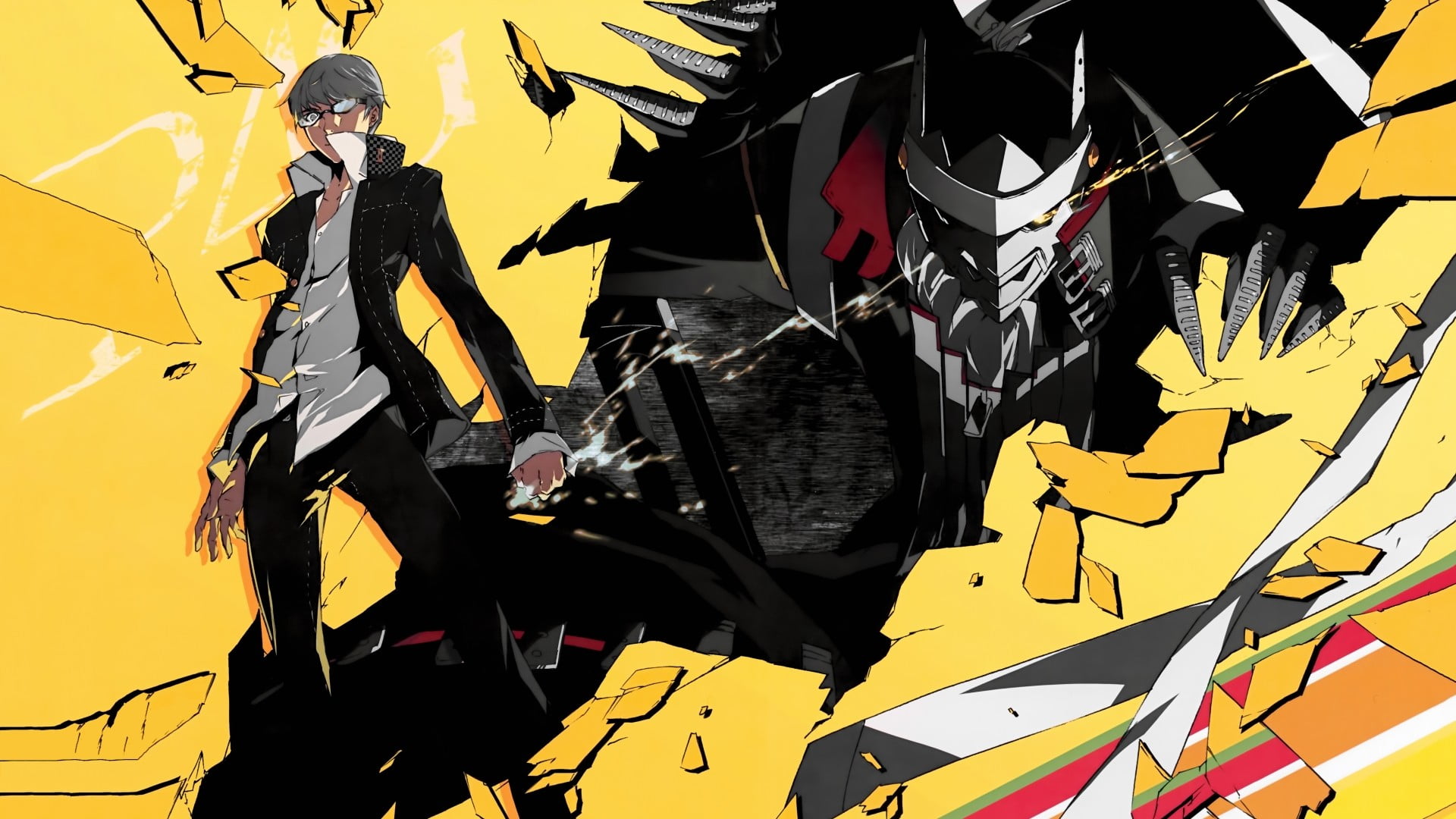 1920x1080 Gray haired male anime character, anime, Shin Megami Tensei Series, Persona video games HD wallpaper