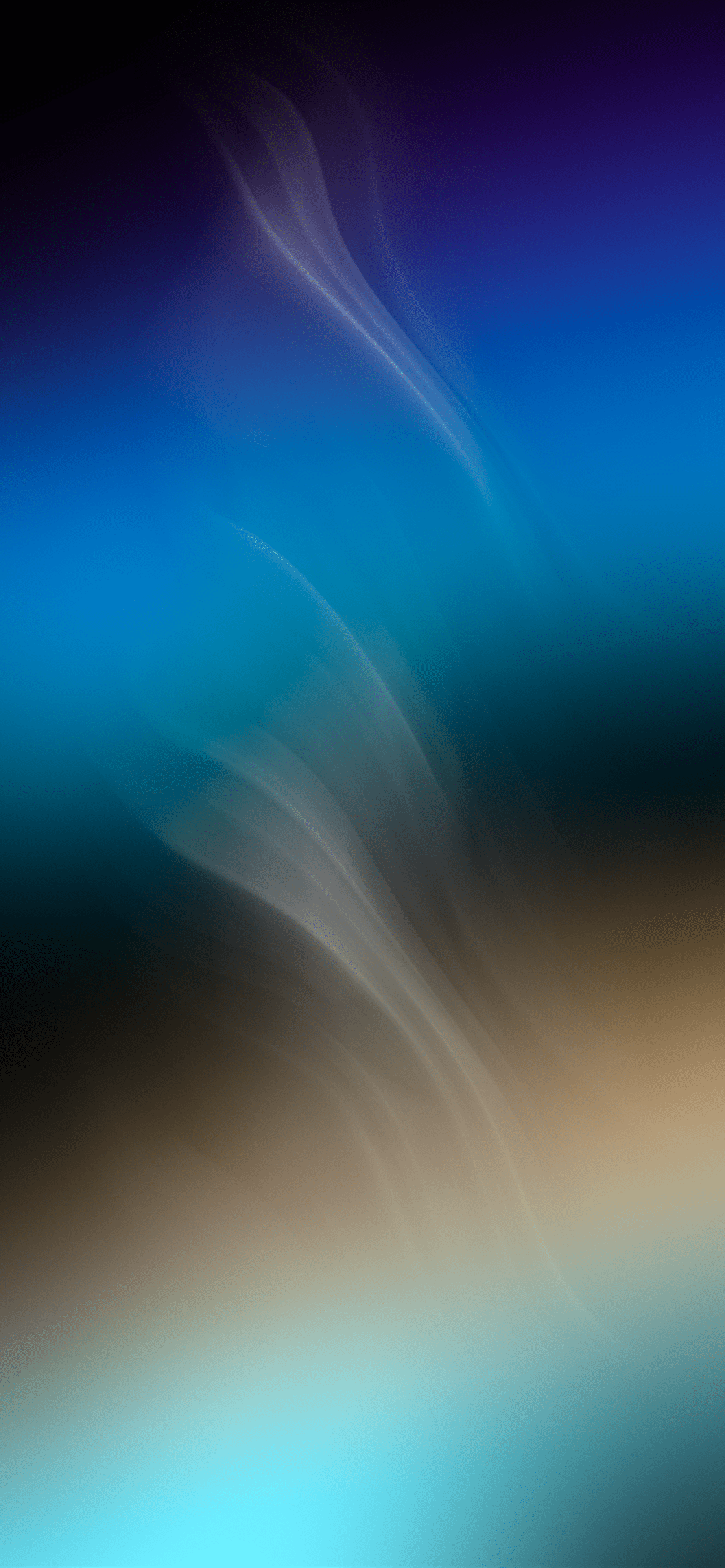 2568x5556 IOS162 Simple Blue Gradient