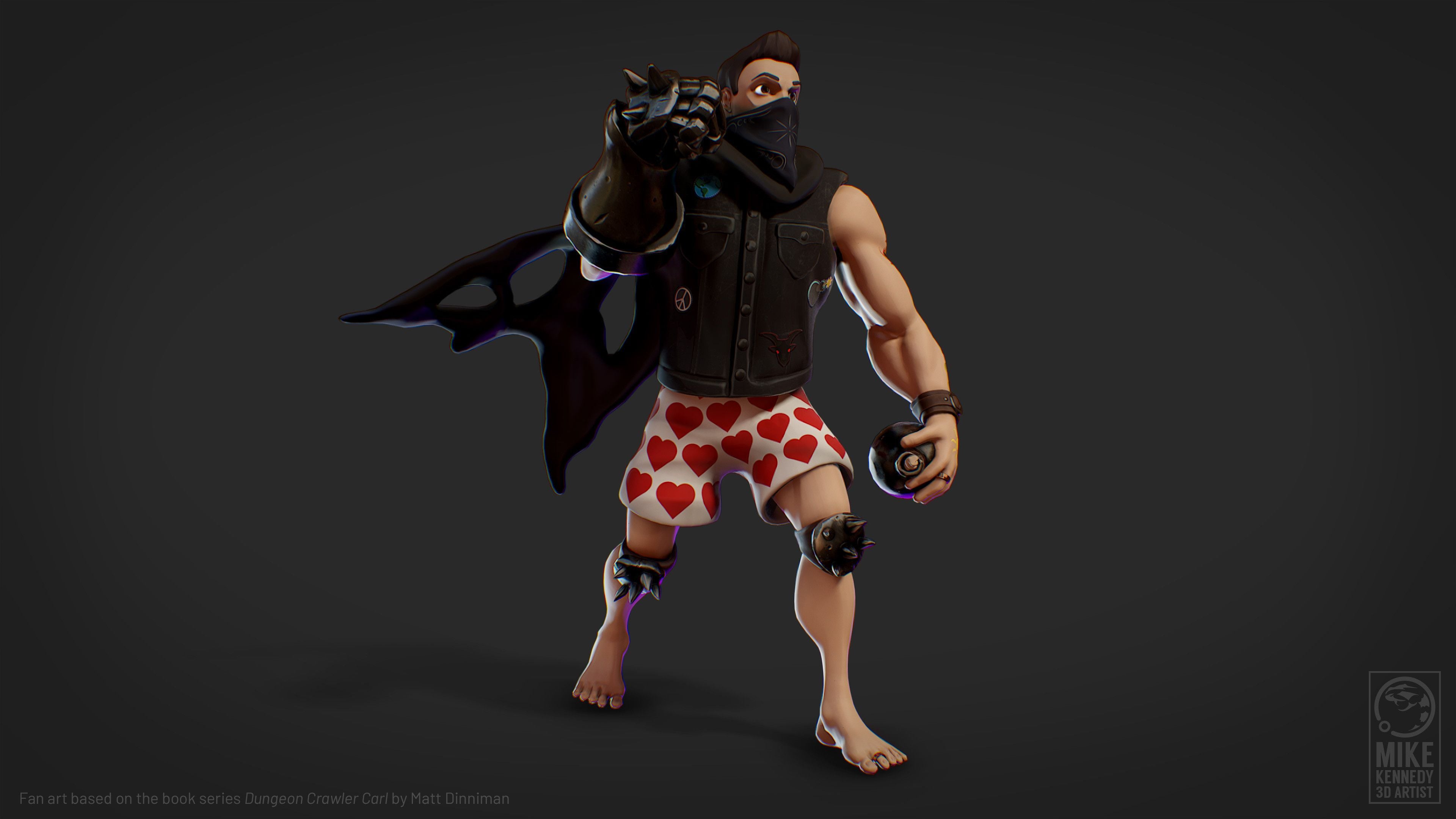 3840x2160 Dungeon Crawler Carl Practice Study