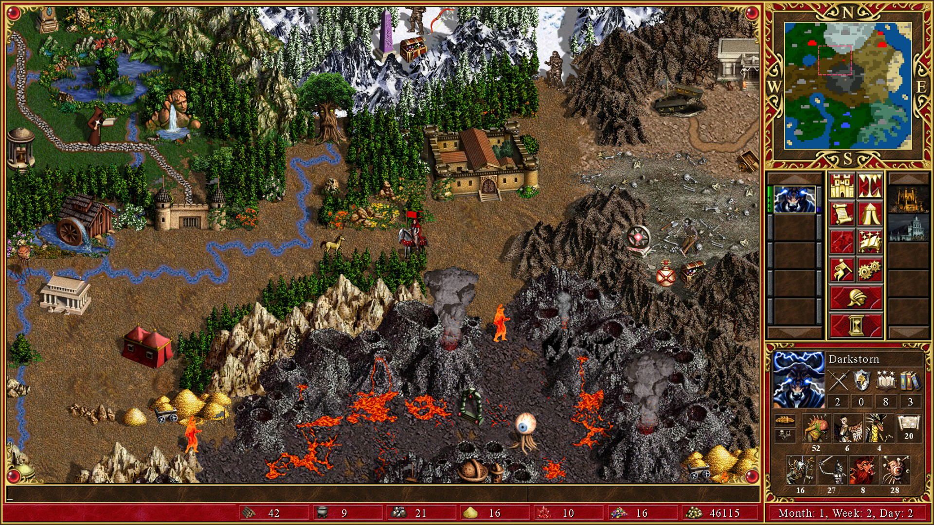1920x1080 Heroes of Might and Magic III: (HD Edition) Ubisoft Connect digital for Windows