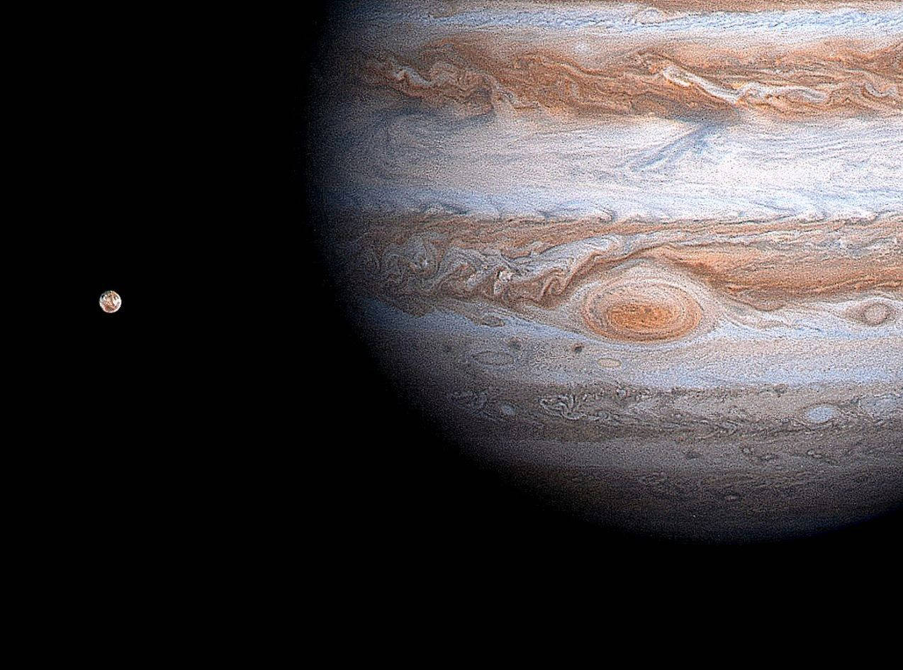 1274x945 Download Jupiter And Its Moon Wallpaper