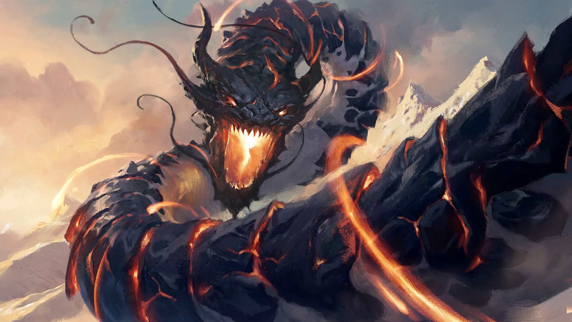 1920x1080 Dragon Fantasy Art Wallpaper, HD Artist Wallpaper, 4k Wallpaper, Image, Background, Photos and Picture