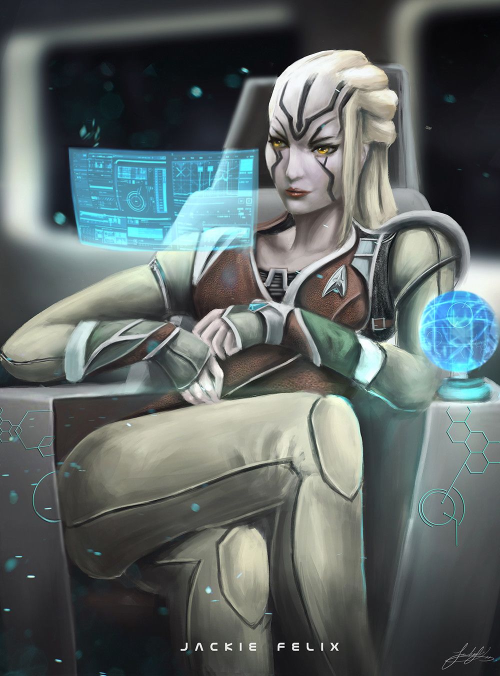 1000x1352 Star trek Jaylah