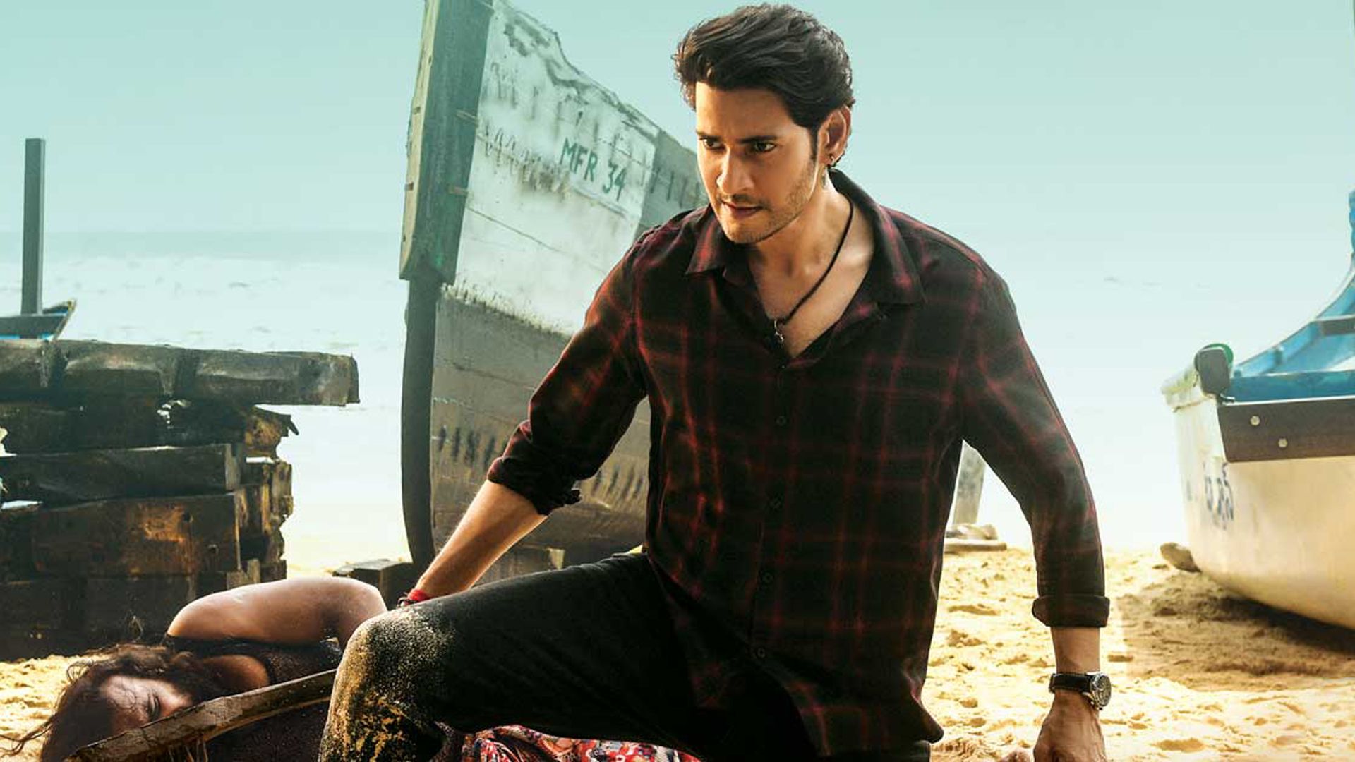 1920x1080 Mahesh Babu Keerthy Suresh Ilez Badurgov Vennela Kishore Subbaraju HD Sarkaru Vaari Paata Wallpaper