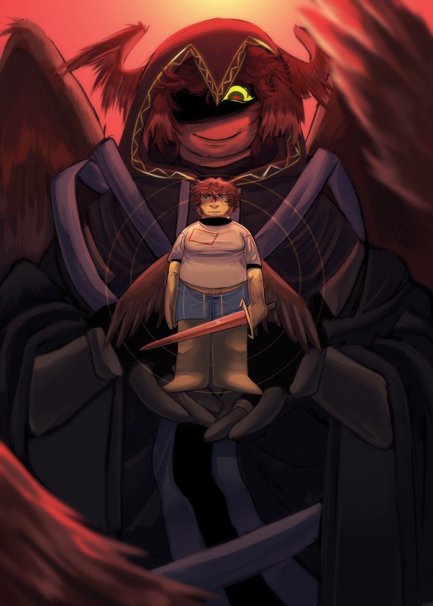 857x1200 come down from heaven to earth. #Forsaken #shedletsky #shedletskyforsaken #telamon #forsakentelamon #forsakenfanart #forsakenart #forsakenroblox