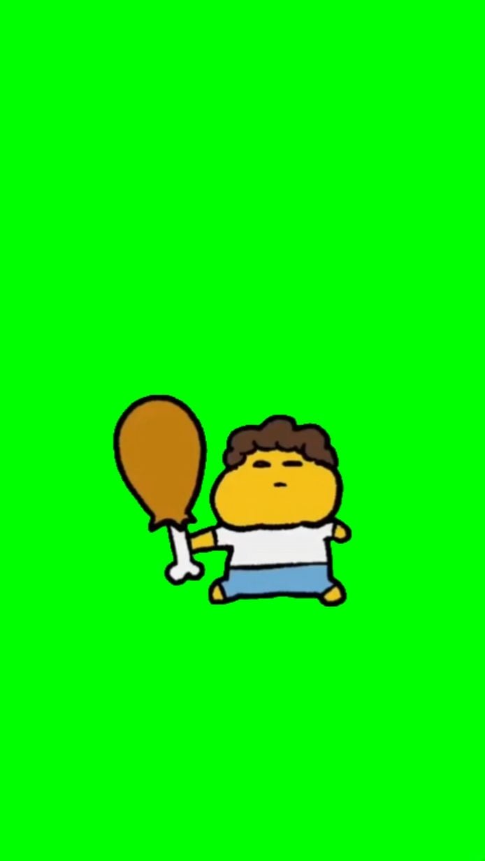 694x1232 shedlesky eating chicken edit