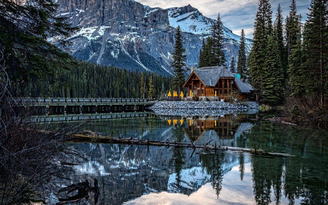 1280x800 Download 1280x800 Canada, Yoho National Park, Lake, Reflection